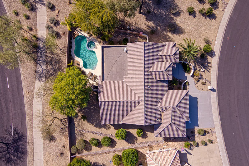 Exterior Aerial Real Estate Photography